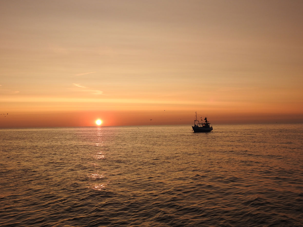 Sonnenaufgang vor Kap Arkona